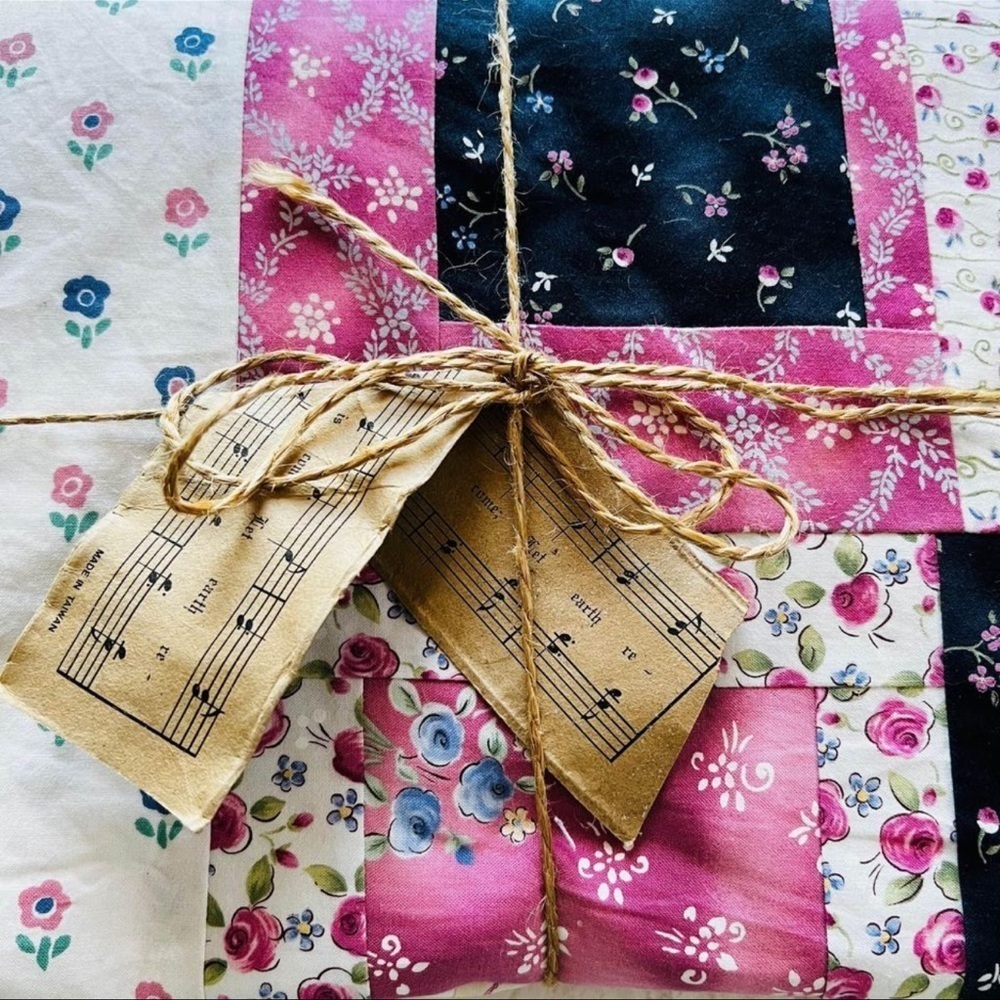62”x72” New Twin Size Cotton Handmade Quilt .